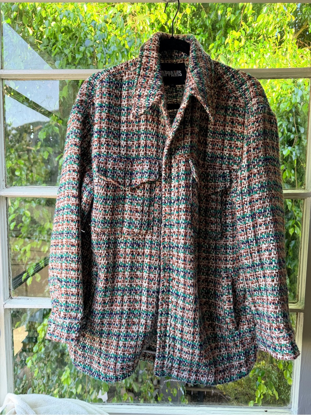 Apparis Multi-Color Tweed Jacket - Women's